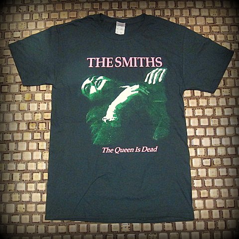 SMITHS- The Queen Is Dead- t-shirt / Color>> Forest Green